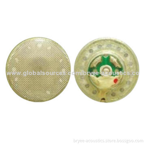 Earphones Speaker, Measures 16.0 x 6.0mm, Full Range for Headphone Sets